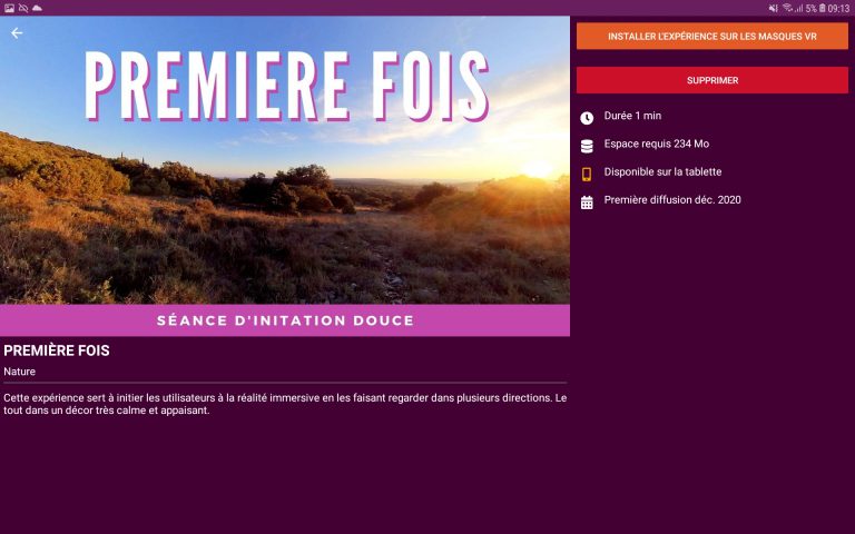 casque réalité virtuelle ehpad
