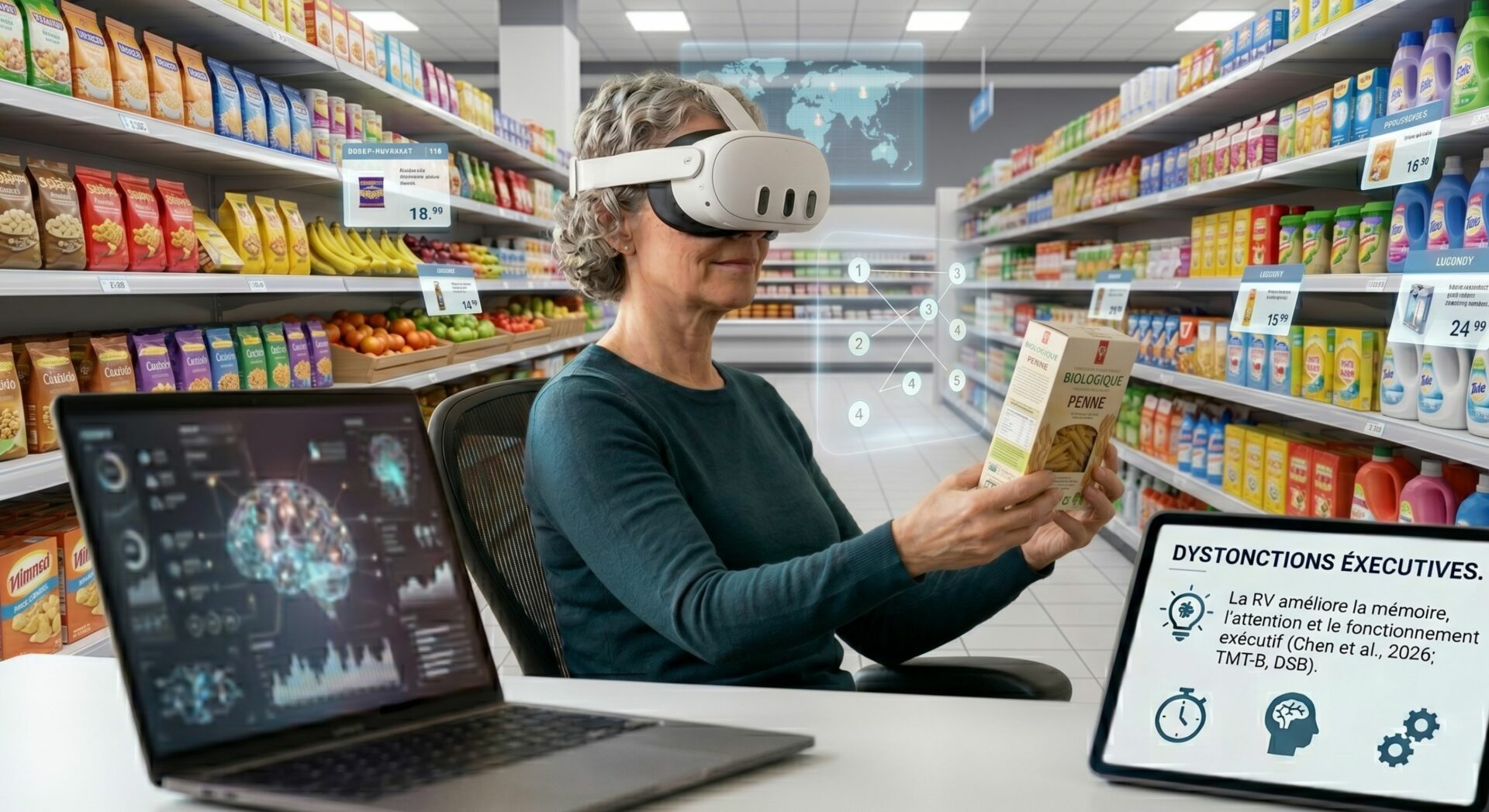Réalité Virtuelle et Fonctions Exécutives : Quel Impact Cognitif ?